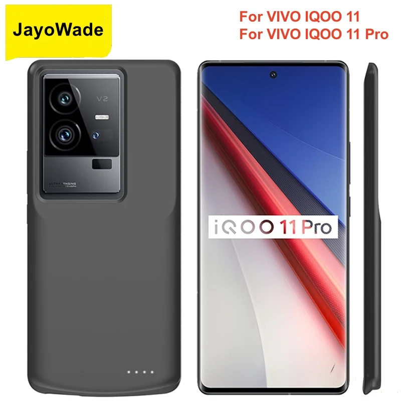 

Зарядное устройство на 6800 мА · ч для VIVO IQOO 11 Pro, внешний аккумулятор для телефона, чехол для IQOO 11 Pro, чехлы для батарей