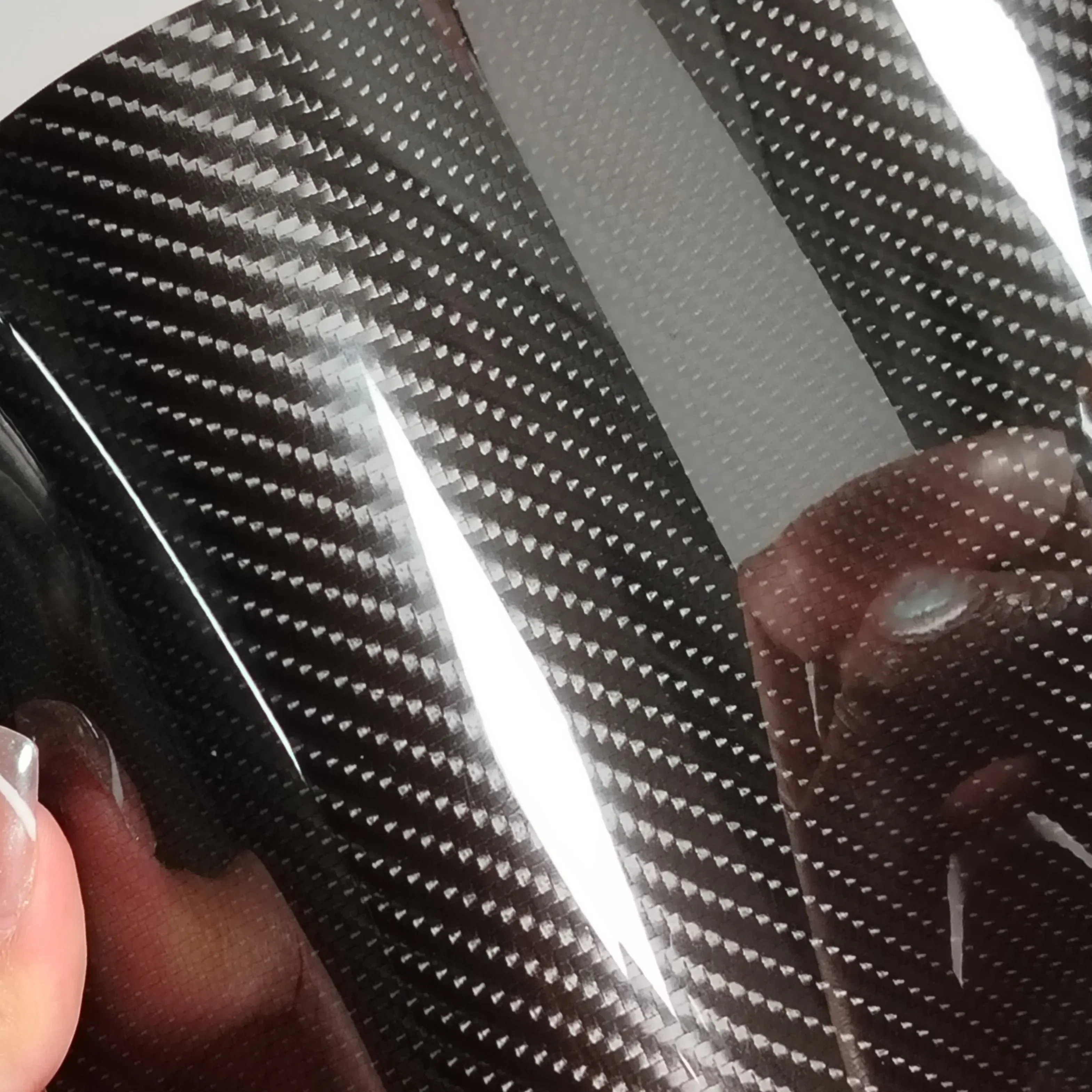 Установка нейтральной сетки плотности антибликовое покрытие из ТПУ 6d kohlenstofffaserfilm