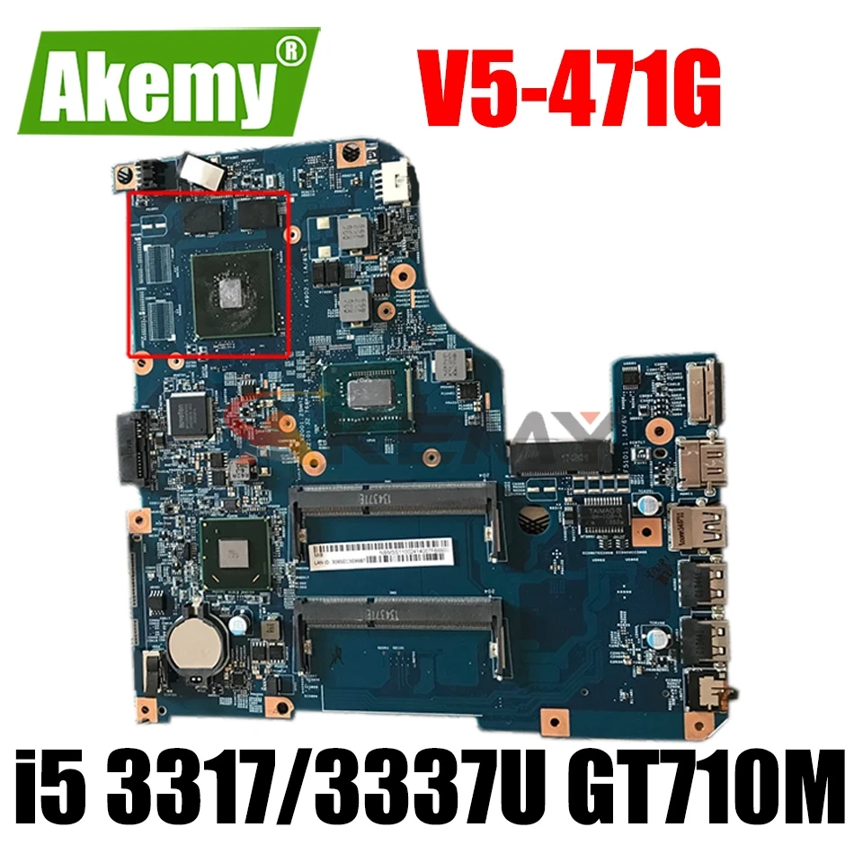 

11309-2 48.4TU05.021 For ACER V5-471 V5-471G V5-571G notebook motherboard CPU i5 3317/3337U GPU GT710M DDR3 100% fully tested