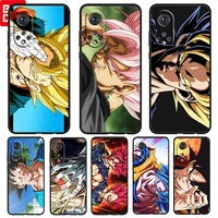 anime dragon ball goku face for honor 60 50 20 se pro x30 10x 10i 10 9x 9a 8x 8a lite silicone soft tpu black phone case cover
