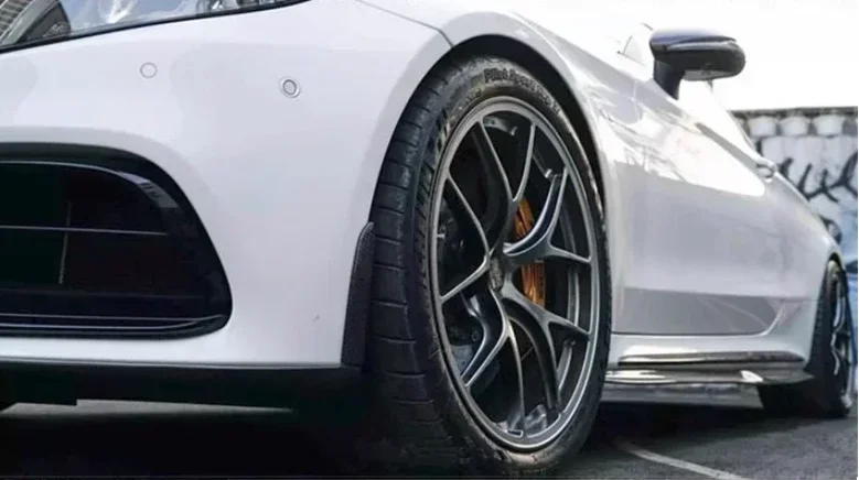 Для Mercedes Benz C Class W205 C205 2/4 дверь седан купе 2015-2021 комплект боковых юбок из