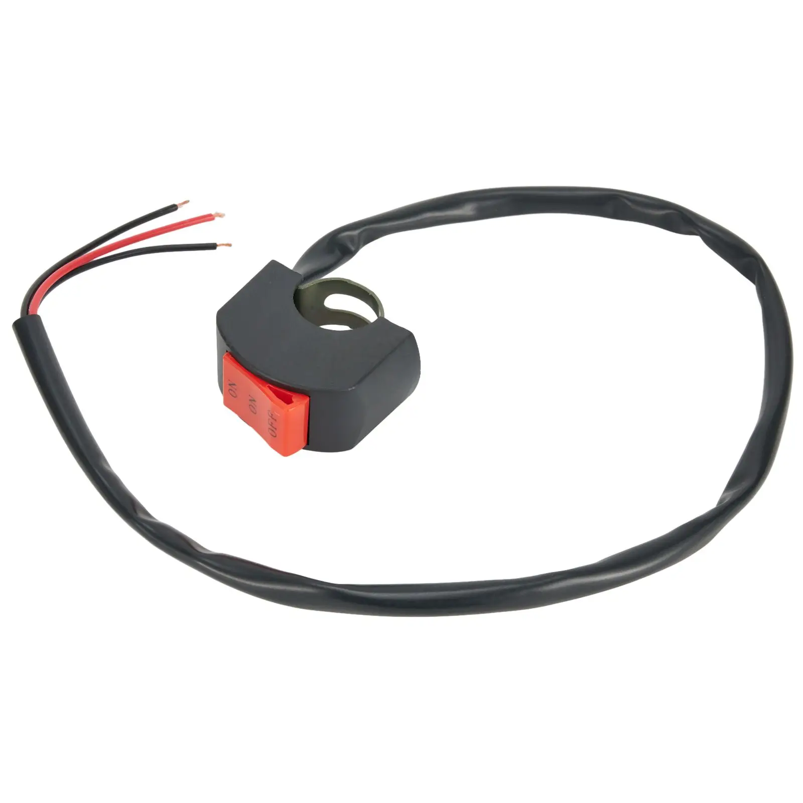 

Handlebar Switch ON/OFF Switch 2-25cm/ 7/8\" 22mm About 52cm/20.5\" Plastic Universal Motorcycle Brand New Easy Oparate