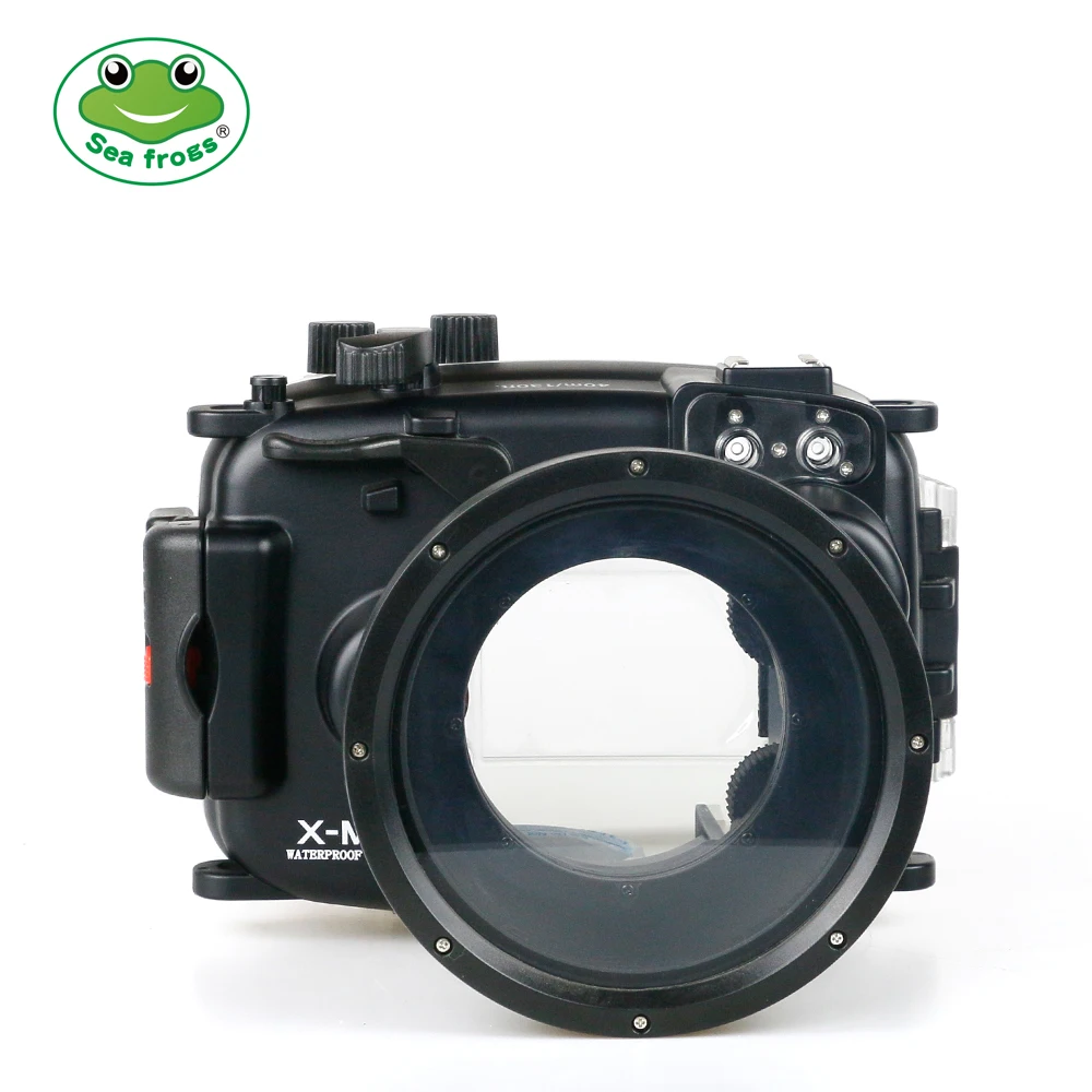 

For Fujifilm X-M1 Camera 16-50mm Waterproof Housing Water Case 40m Depth Rating Underwater Run Camera Functions Freely Shooting