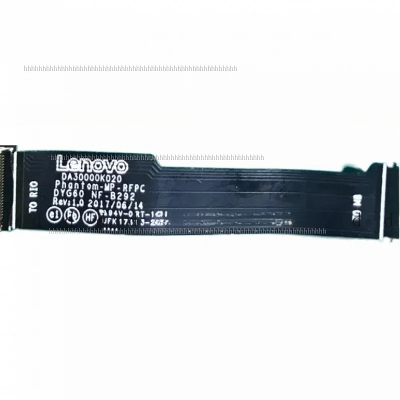 Фото H +zh оригинальный NS-B291 для Lenovo Yoga 920-13IKB USB плата кнопки питания с кабелем DYG60 NF-B292 100% точечный тест в порядке №4