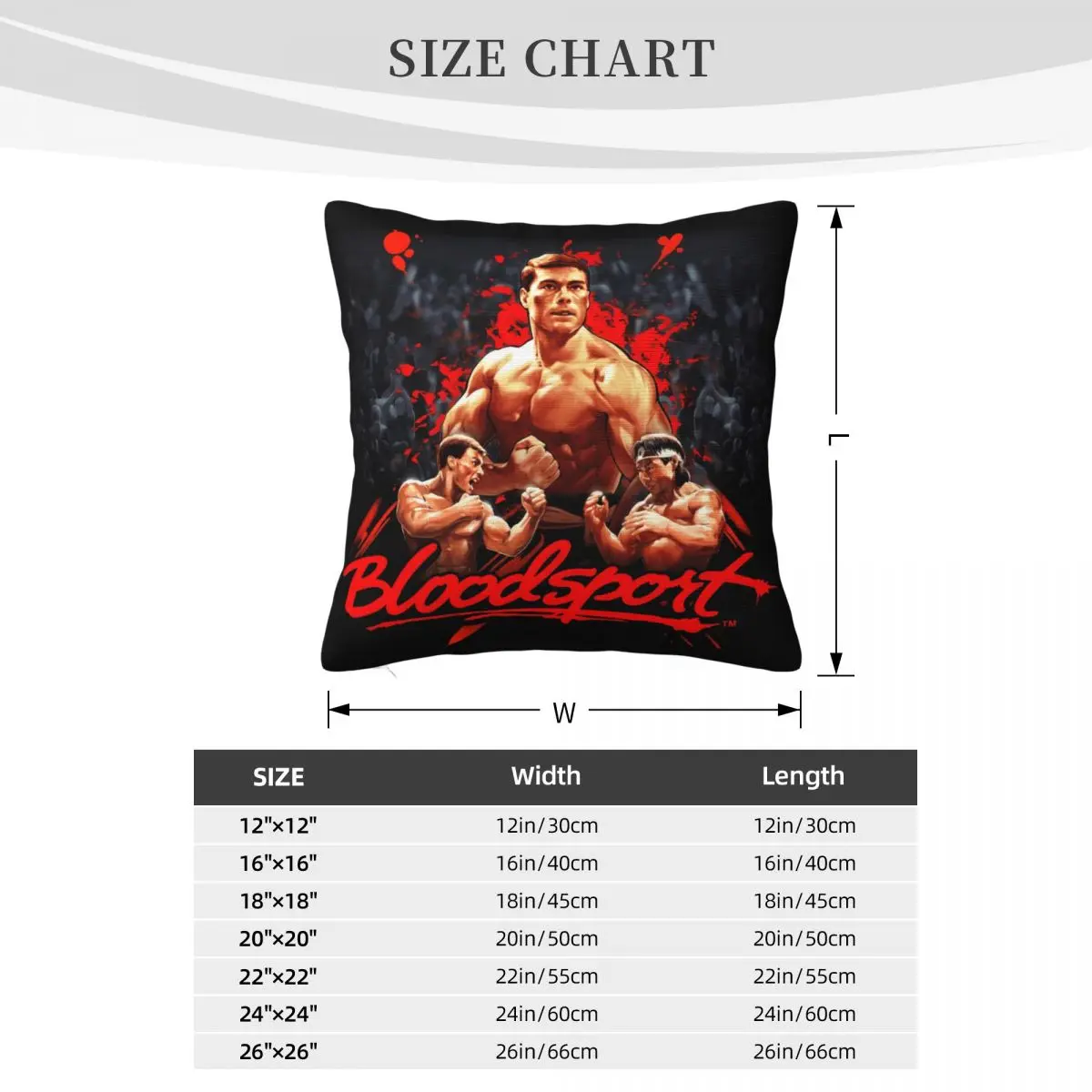 Bloodsport Kung Fu 1988S Жан-Клод Ван Дамм Мужская черная футболка в брендовом стиле Игровой