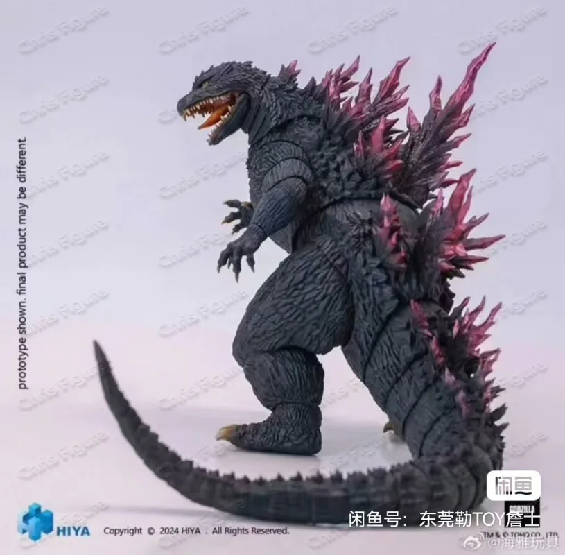 Фото В наличии: Коллекционная фигурка HIYA Godzilla 1999 Heat Ray Delicate Basic Edition, игрушка-подарок из серии Godzilla 2000 №5