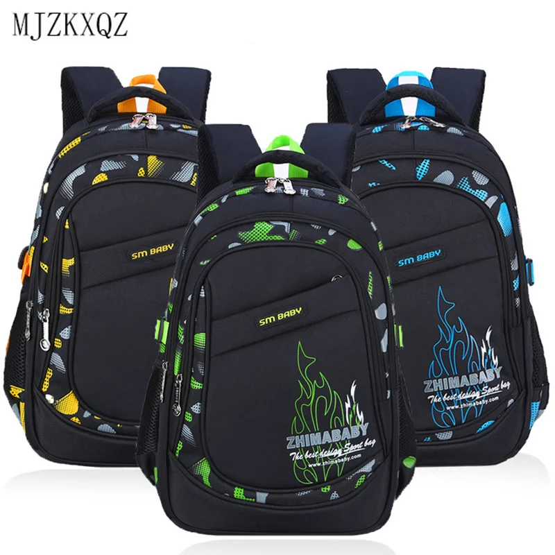 

zkxqz New Backpack For Primary And Middle School Students Boy Girl Kids Backpack Primary School Bookbag Orthopedic Mochilas