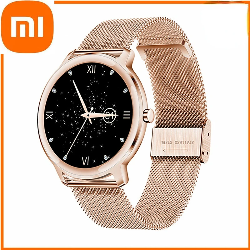 

Xiaomi Smart Watch Women Full Touch Screen Waterproof Heart Rate Blood Pressure Monitoring Fitness Tracker Sports Watch Ip67