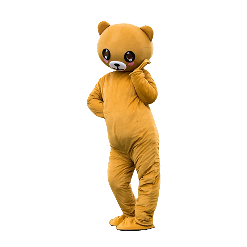 

Simbok Bears Mascot Costume Cartoon Doll Animation Suit Adult Size Role Play Fun Clothes for Festival Parties