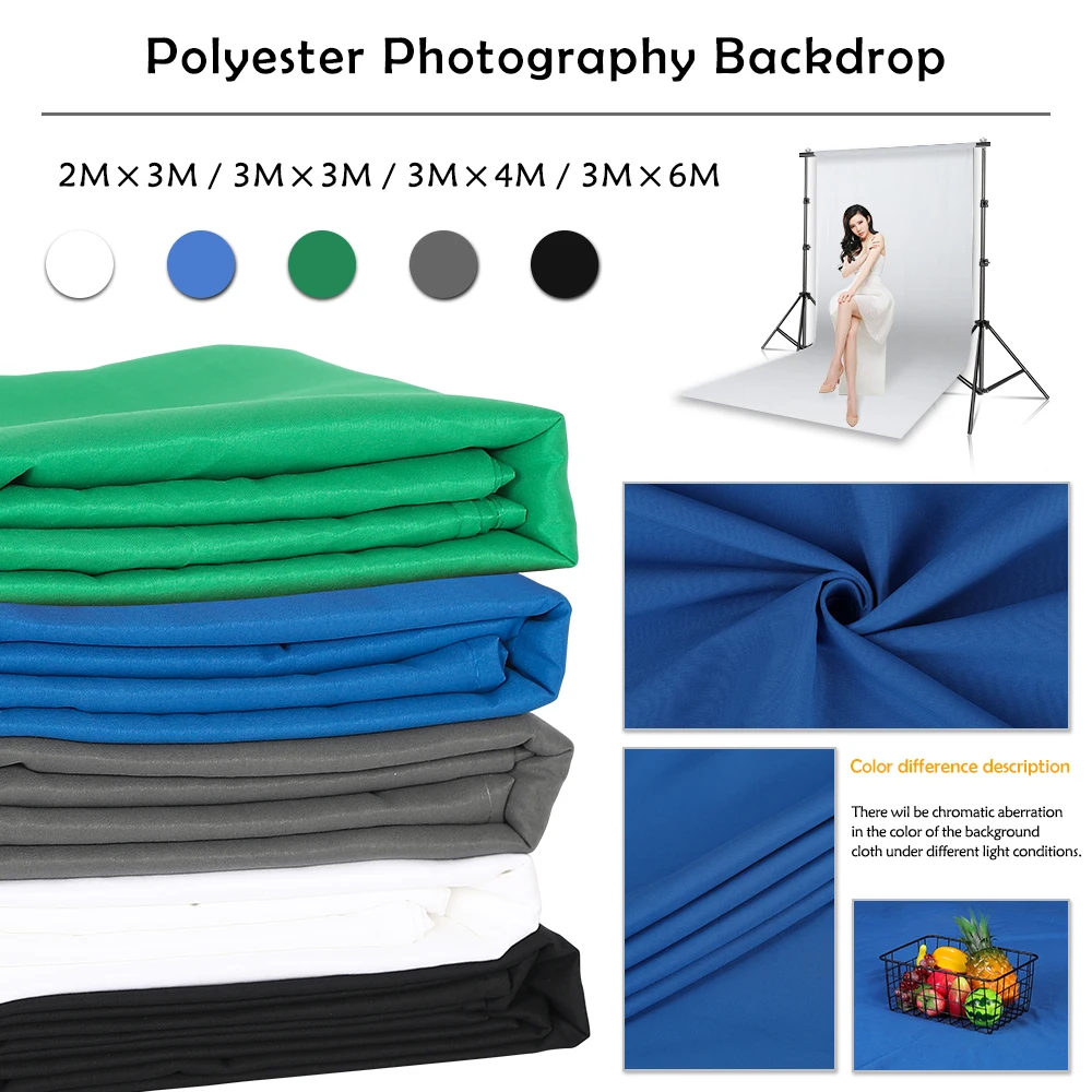 

Photography Background Cloth Various Sizes For Photo Color Portrait Pet Baby Backgrounds Photographic Backdrops For Photo Studio