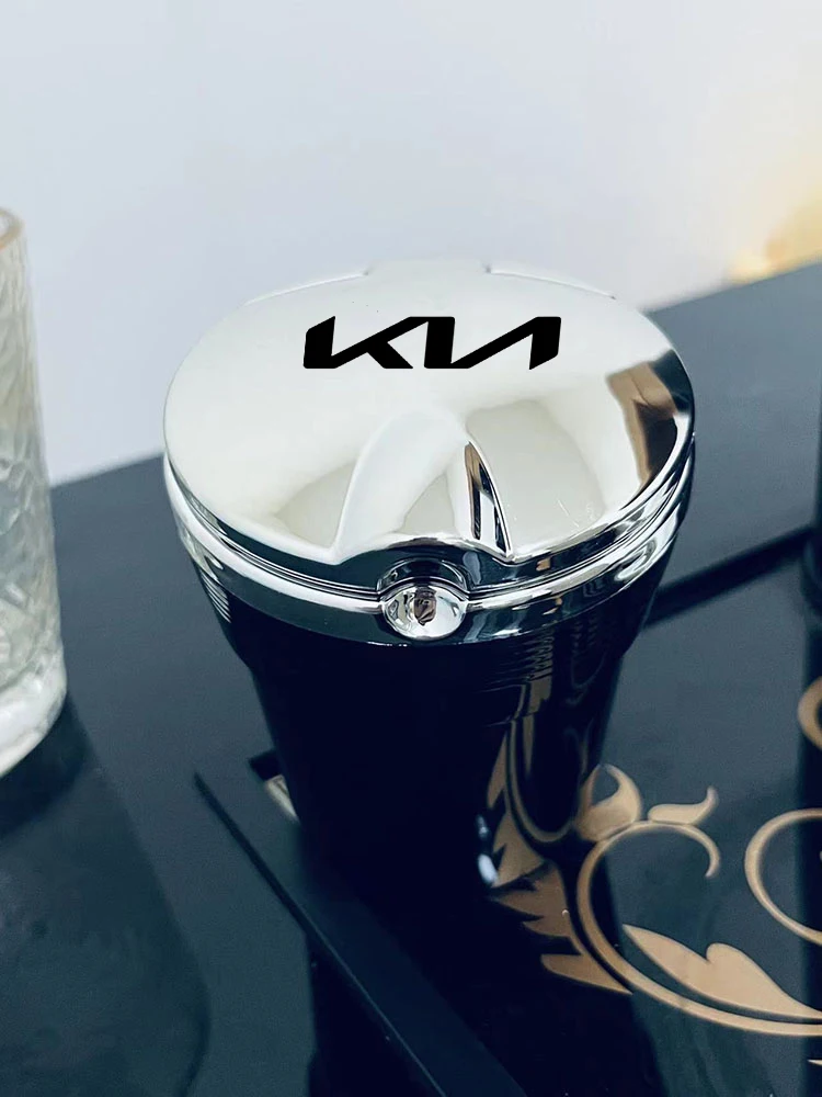 

Car Ashtray Garbage Storage Cup Container Cigar Ash Tray Car Styling Universal For Kia Sportage Ceed Picanto Niro K5 K9 K3 K2
