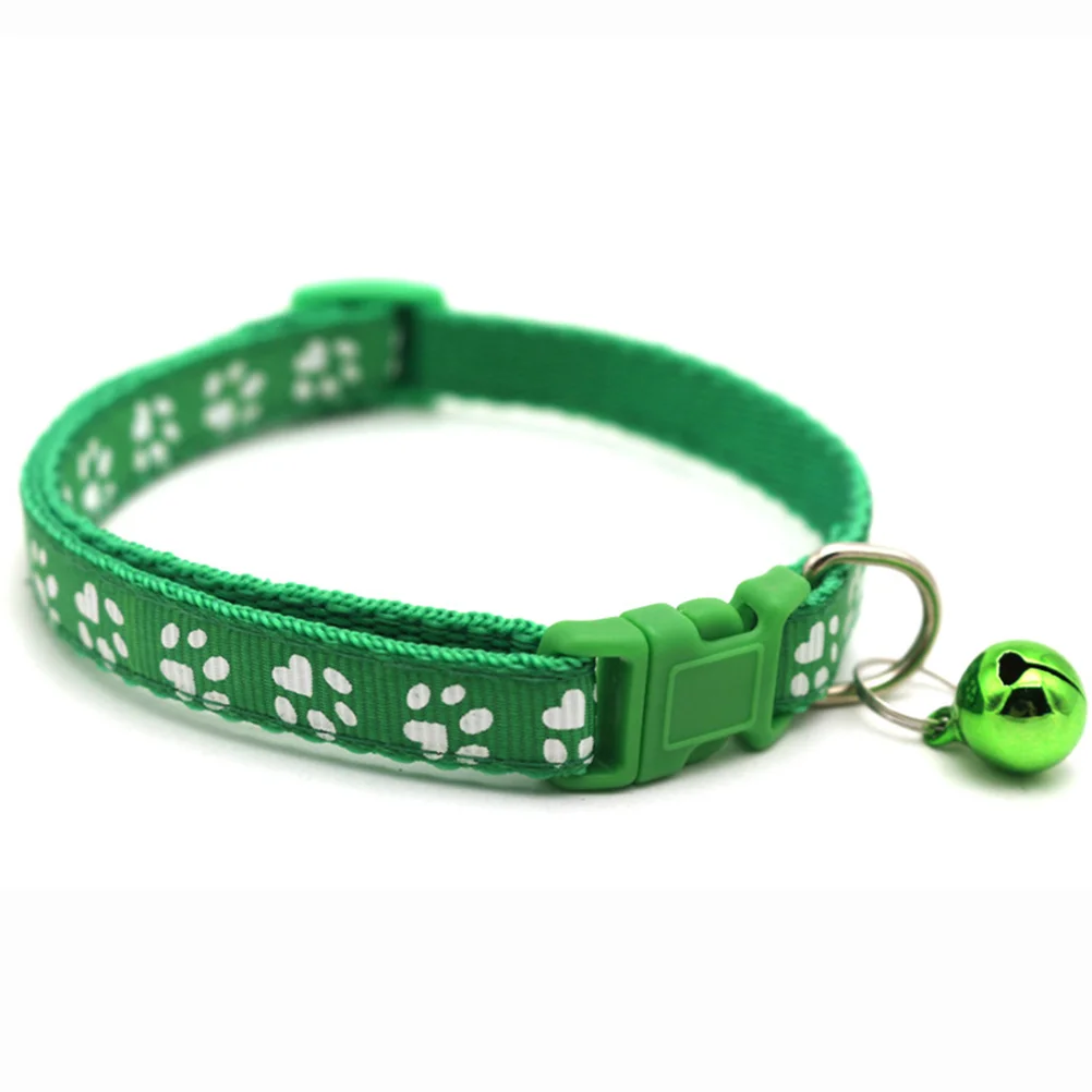 

8 Quick Release Cat Collar Kitten Collar with Bell & Release Puppy Collars Novelty Dog Collar Blue Cat Collar
