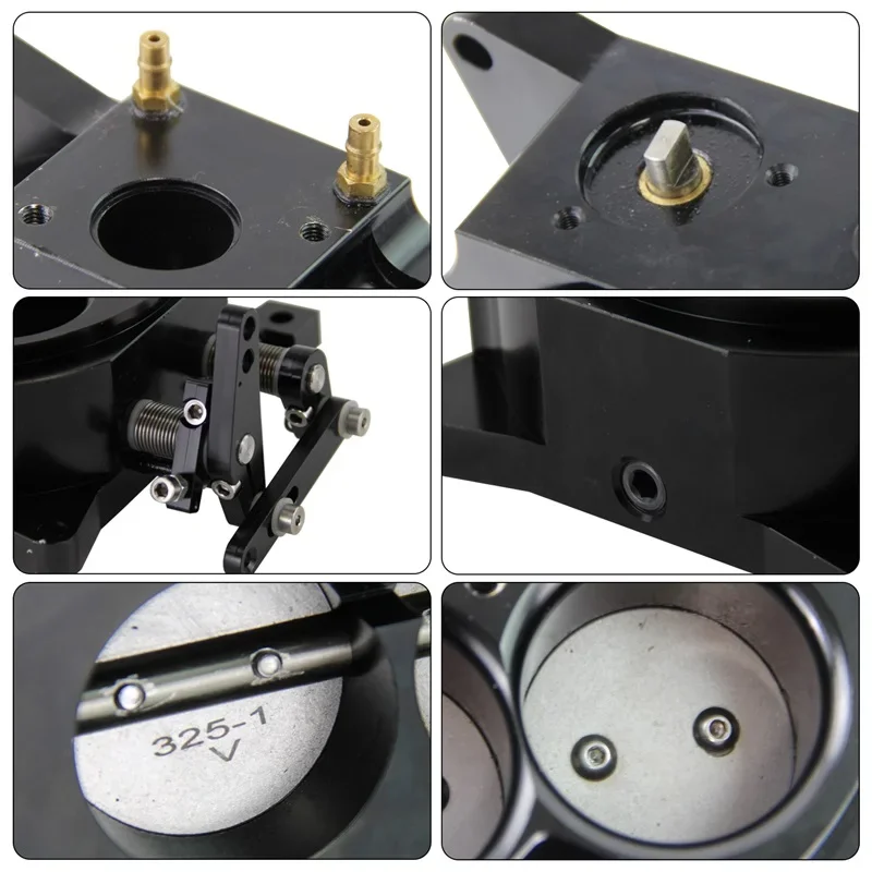 Корпус дроссельной заслонки карбюратора 1000CFM 4150 4 ствола 1 75 дюйма + воздушный
