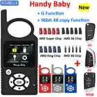 Оригинальная ручная копировальная машина JMD Handy Baby для автомобильных ключей, автомобильный программатор HandyBaby для 4D4648GKingRed Chip, копия G96 бит, 48 чипов