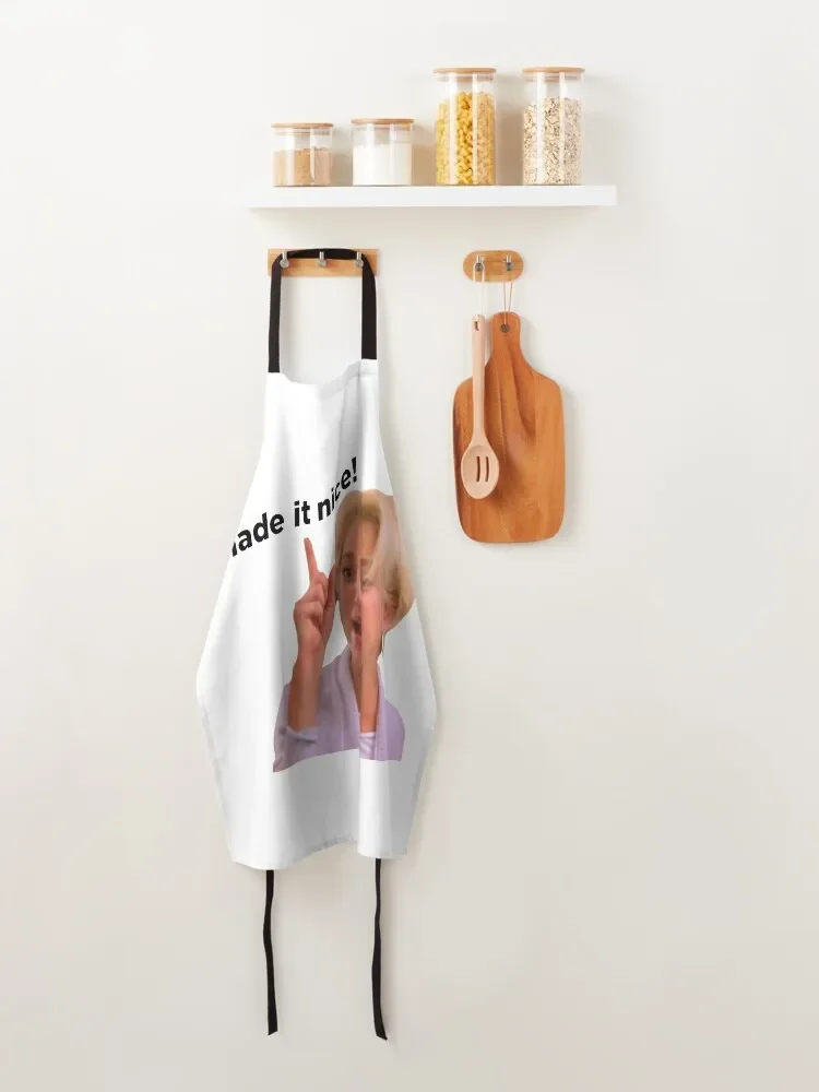 Я сделал это красиво! Фартук Dorinda Medley фартук для рождественского детского сада