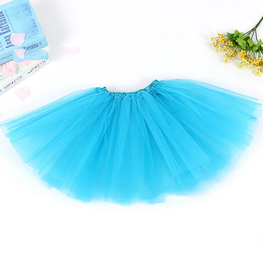 30CM Teens Girl Tutu Ballet Skirt Tulle Costume Fairy Party Hens Nigh images - 6