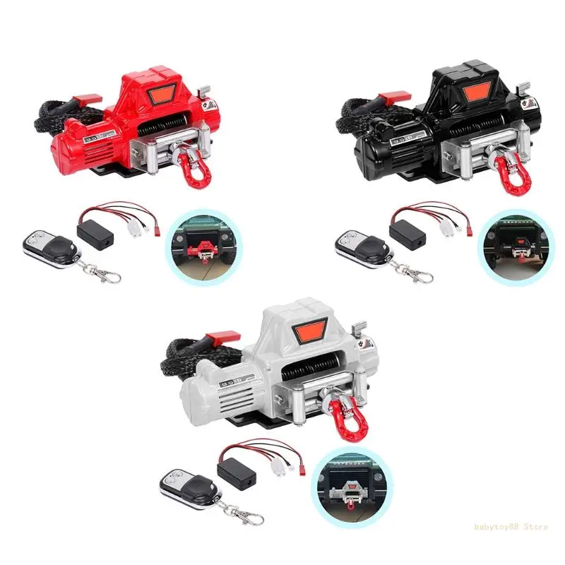 

Y4UD 1/10 Model Wireless Bumper Winch DIY Kits for