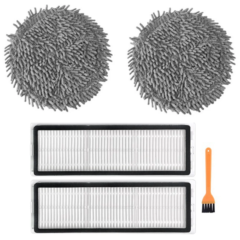 

5Pcs Washable Mop Cloth HEPA Filter for XiaoMi Mijia Pro STYTJ06ZHM Robot Vacuum Cleaner Replacement Spare Parts