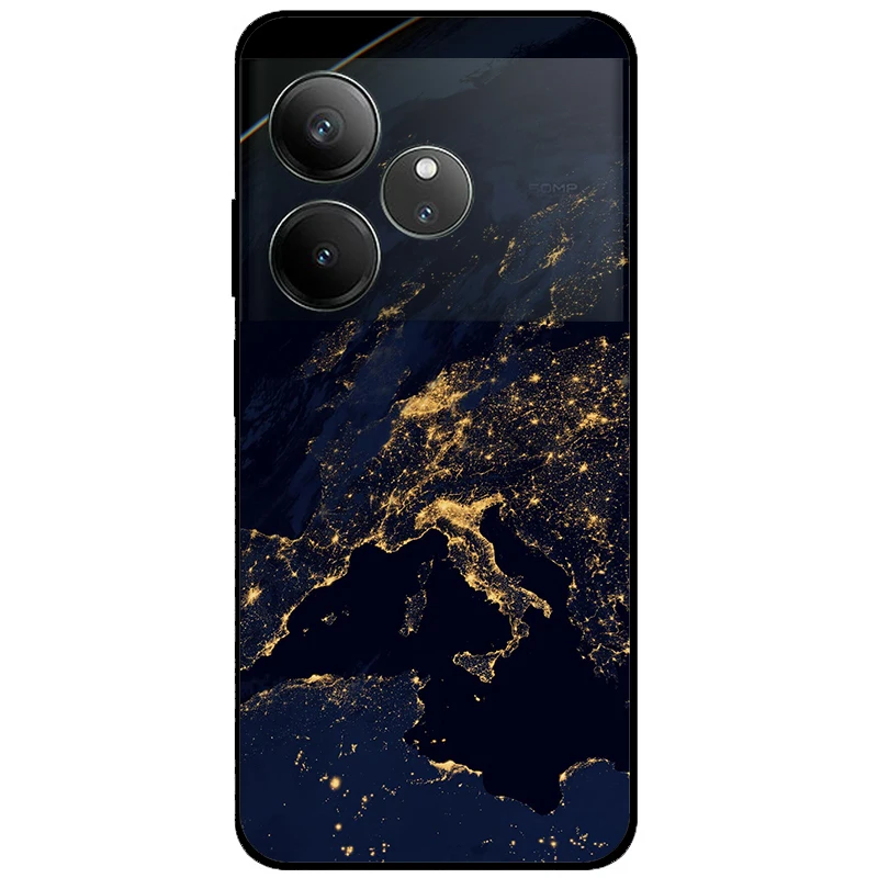 Аксессуары для Realme GT Neo6 SE GT6 Милая панда Ударопрочный силиконовый чехол Neo 6 бампер