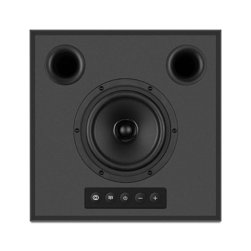 

2022 Best BT5.0 Portable Professional Audio Monitor Speaker with Pre-amp 6.5 inch Wireless Active Near-Field Bookshelf Speaker