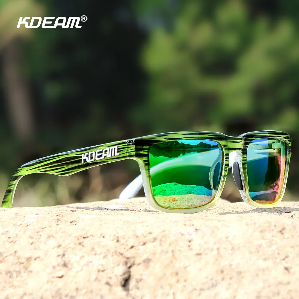 Мужские солнцезащитные очки KDEAM для рыбалки поляризационные классические