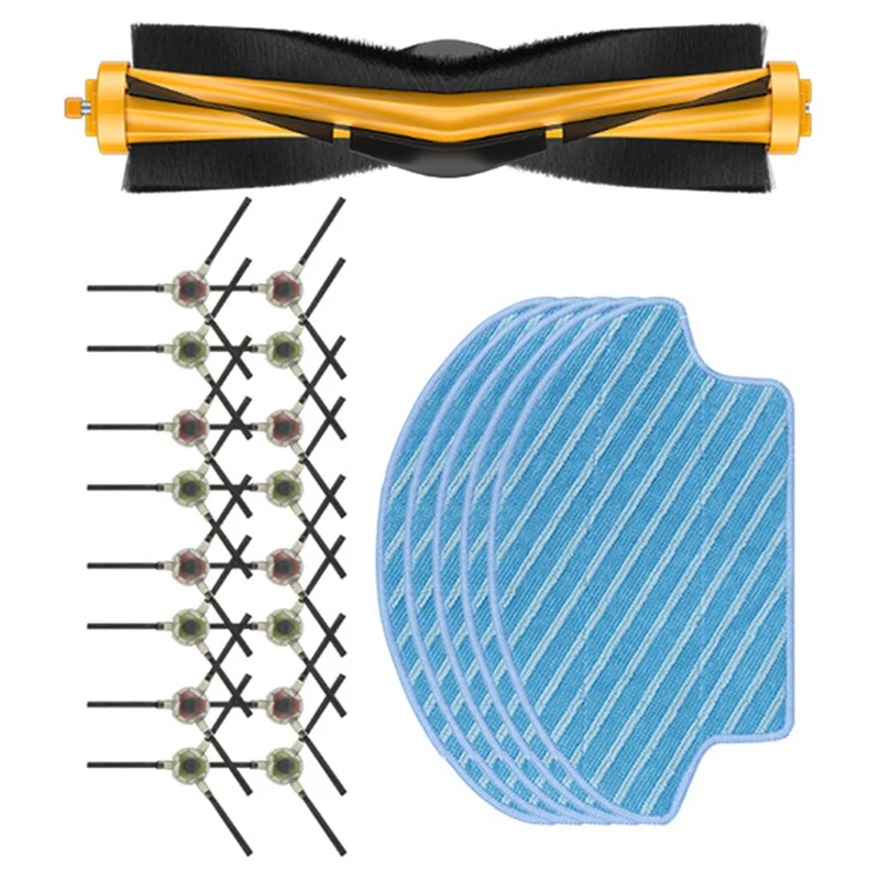 

Main Side Brush Mop Cloth Replacement Accessories For Ecovacs Deebot DE55 Robotic Vacuum Cleaner
