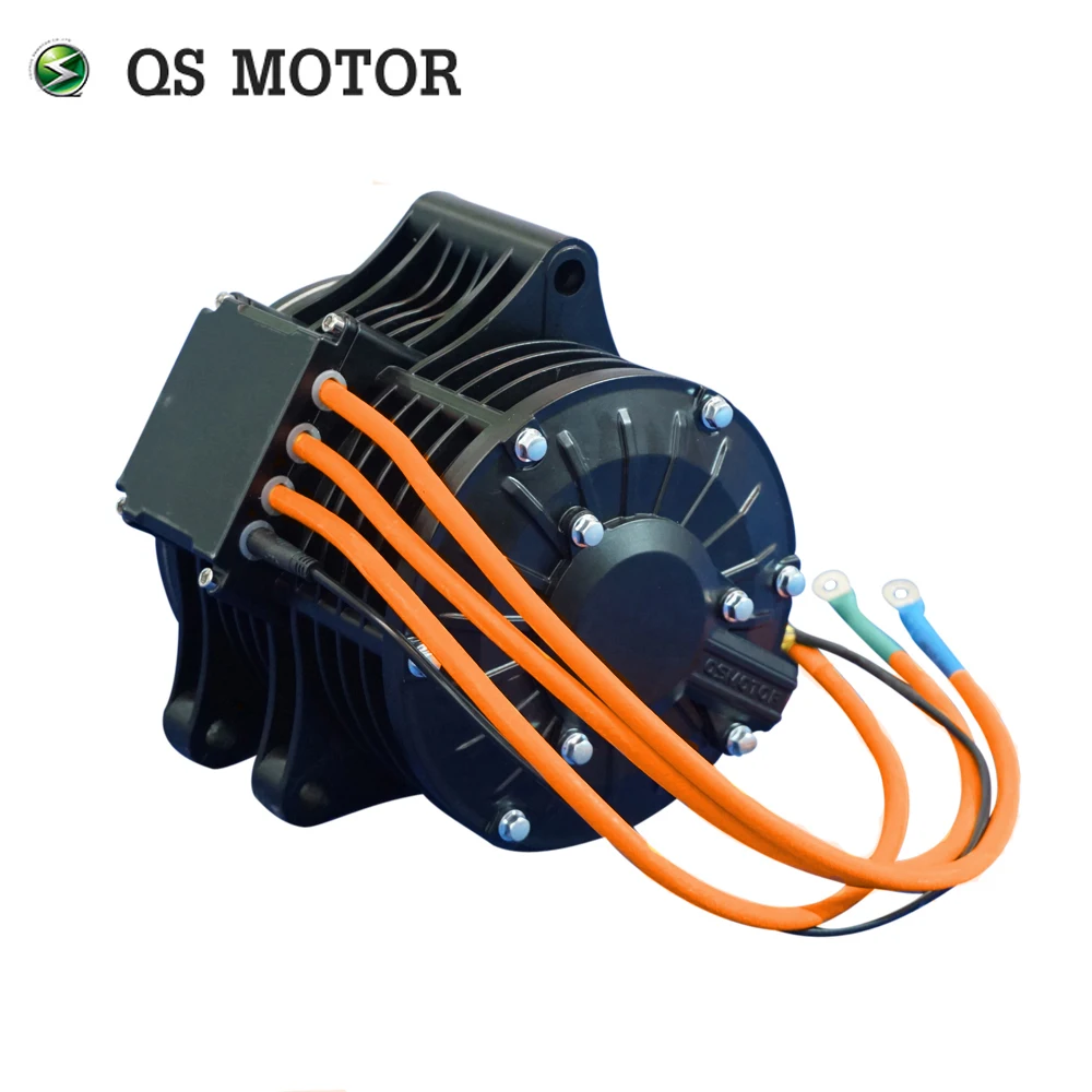 Фото Электродвигатель QS MOTOR QS138 70H 3000W PMSM V2 с ременной передачей №1
