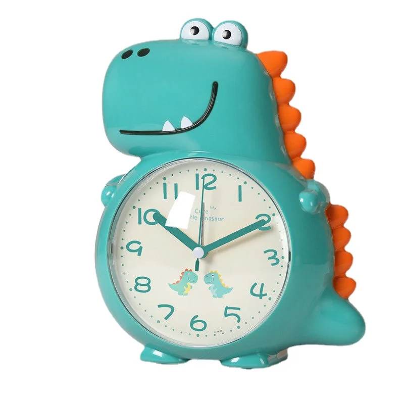 

Dinosaur children's alarm clock for junior high school students simple high volume multi-function portable clock bedside mute