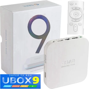 Unblock Tech UBOX9 PRO best media player Dual wifi ai voice 4GB 64GB Hot in Korea Japan Canada france USA SG HK TW pk EVPAD 6P