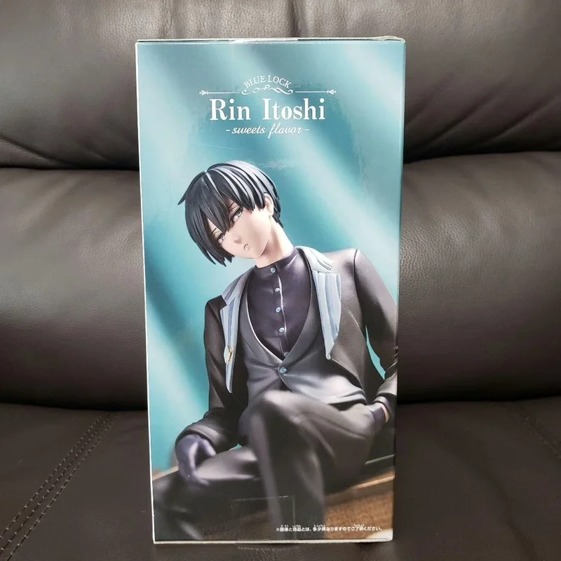 Фото Подлинная модель BANPRESTO Blue Lock 13 см Rin Itoshi Sweets Flavor Фигурка Аниме Фигурка Коллекции Игрушки Подарки №3