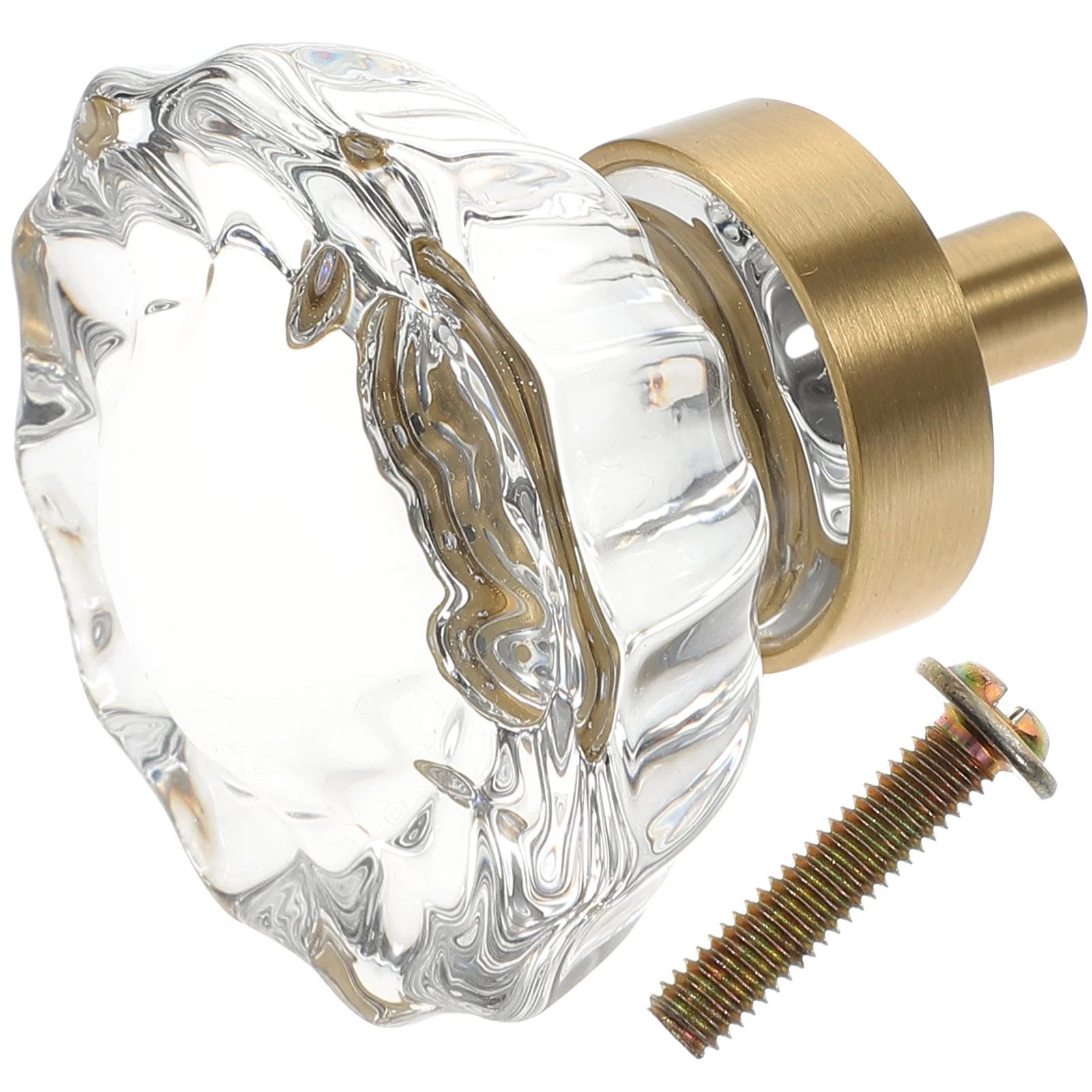 

Crystal Handle Dresser Drawer Pulls Drawer Knobs Furniture Flower Drawer Knob Copper Base Cabinet Knobs Cupboard Knobs