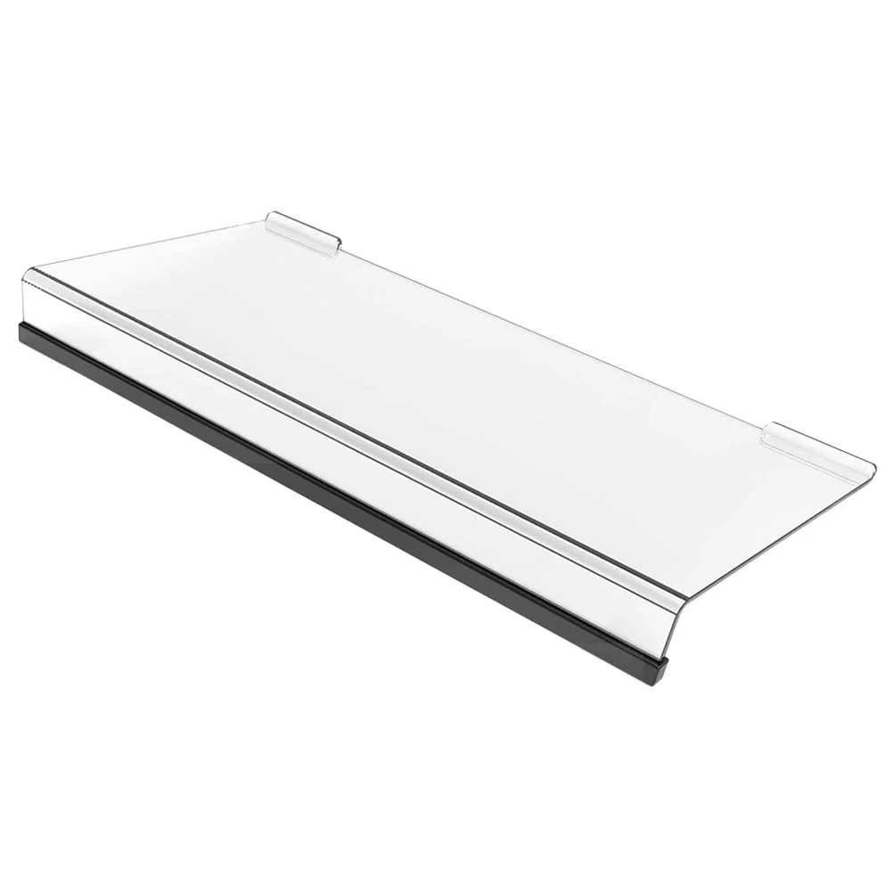 

Keyboard Tray Computer Stand Desk Holder Riser Supplies Display Tilted Clear Ergonomic Office