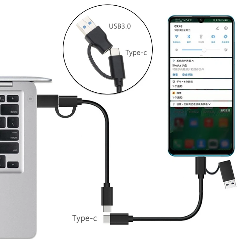 

USB C Cable Type C Charger Fast Charging Durable USB A/C to USB-C Cable for Mobilephone Support 10Gbps Data Sync