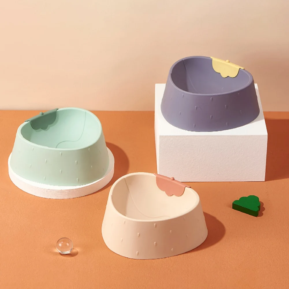 

Pet Bowls Dog Food Water Feeder Plastic Pet Drinking Dish Feeder Cat Puppy Feeding Supplies Small Dog Supplies