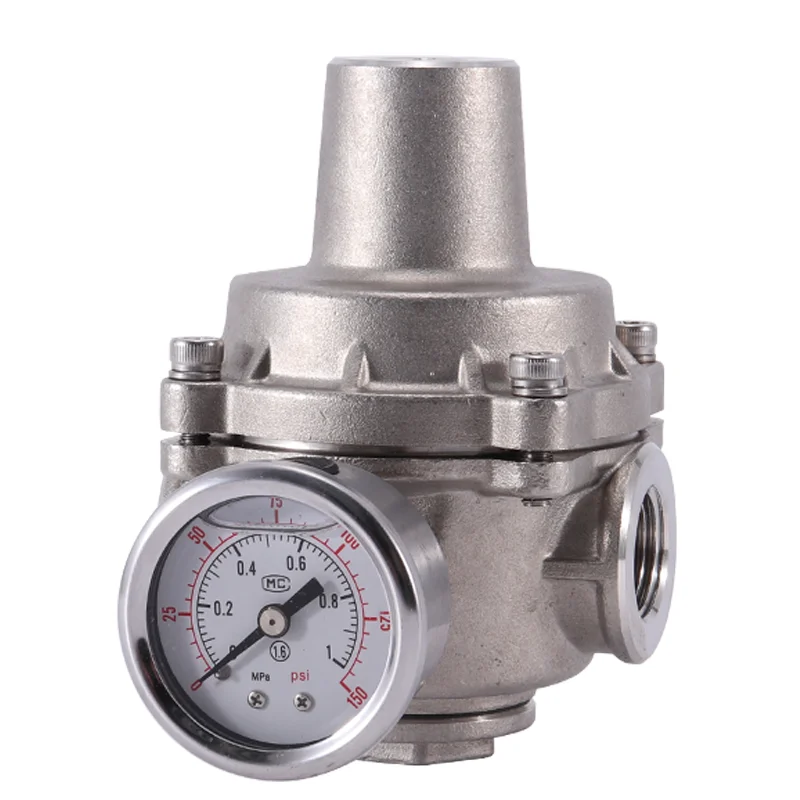 Манометр YZ11X NPT BSP pn16 304 316 из нержавеющей стали мембрана для водяных ветвей клапан