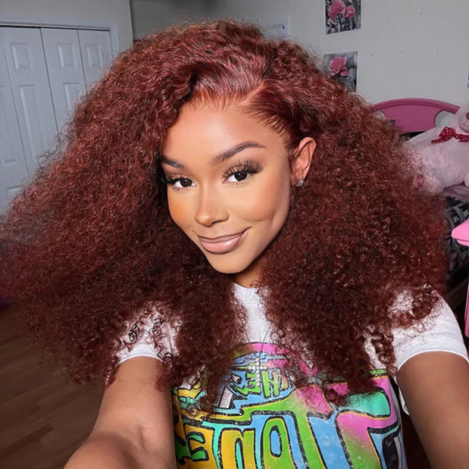 Kinky Curly Wear Go Wig Human Hair For Black Women