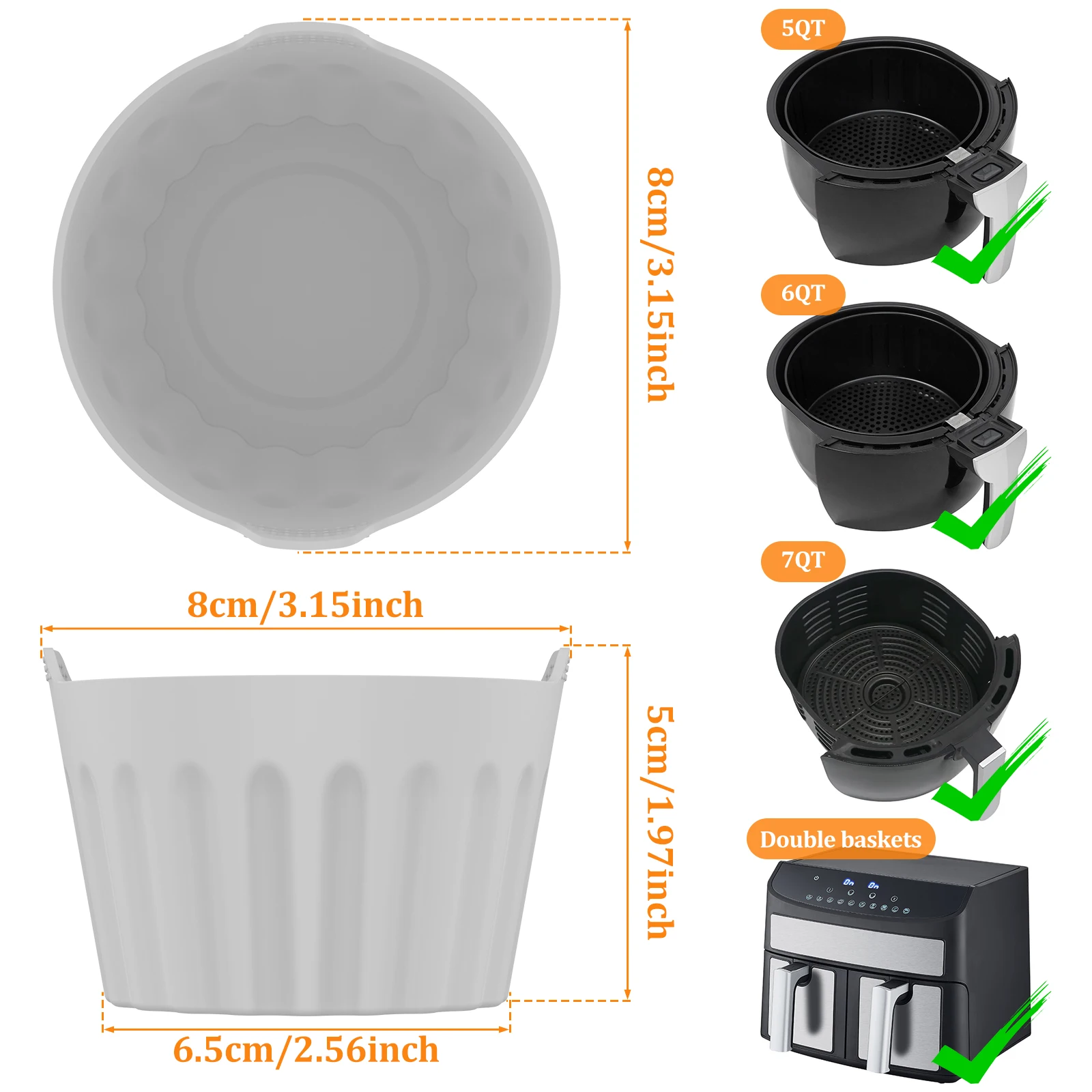 9 шт. силиконовые формочки для яиц