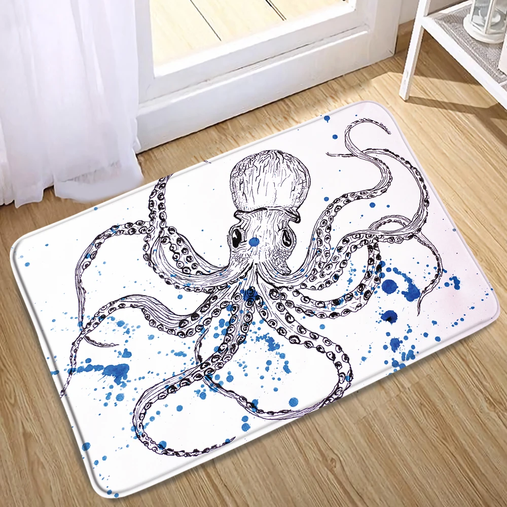 cartoon bath mat welcome entrance mat hallway angel wing flower carpet rugs for room bedroom home decor kitchen doormat art pad free global shipping