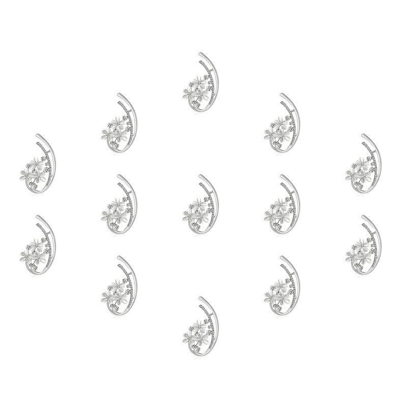 

13 шт. летнее платье, Подарочная брошь в виде цветка с хорошими аксессуарами, женский набор стразы, Элегантная Брошь