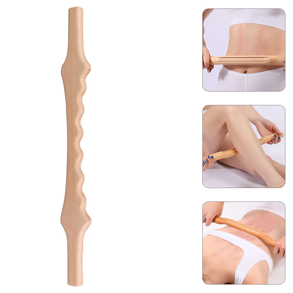 

Bodymassagers Neck Wooden Trigger Point Pressure Roller Acupressure Tool Sticks Shiatsubelly Relaxation Stick Muscle Full