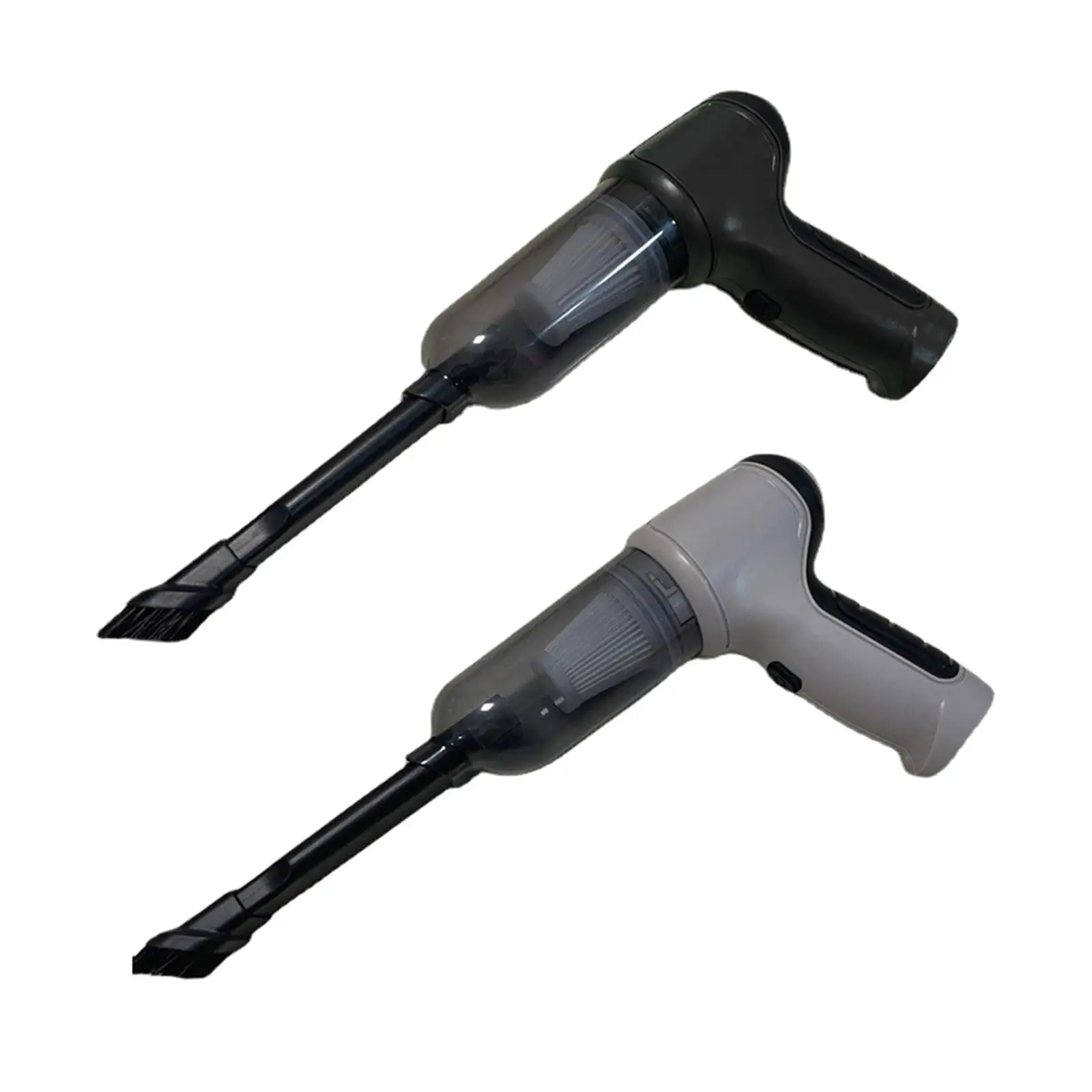 Car Vacuum Cleaner  Handheld USB Charging  Dual Use Lightweight Auto Vacuum 4000mAh Durable 120 Noise