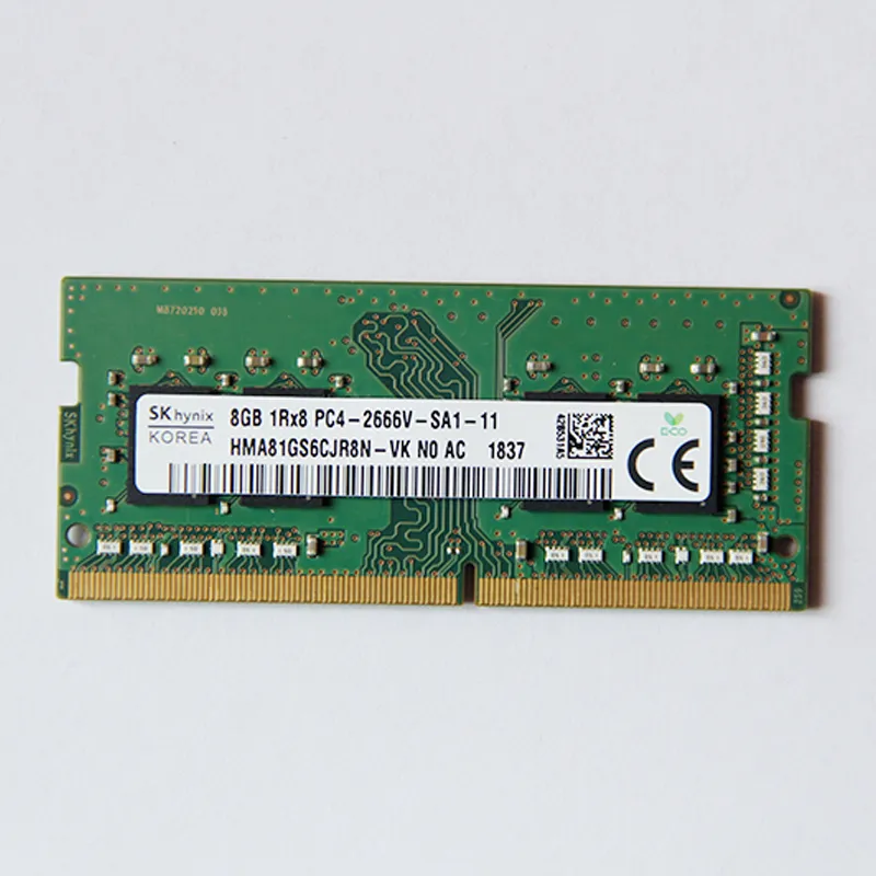 Фото SK hynix DDR4 RAMs 8gb 2666MHz 8GB 1Rx8 PC4-2666V-SA1/SA2-11 SODIMM 1 2 V память для ноутбука | Компьютеры и офис