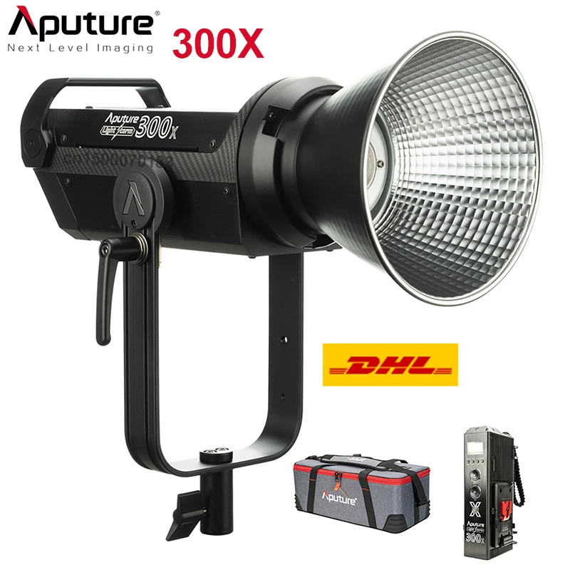 

Aputure LS 300X 2700-6500K Studio Light Photography Lighting LED For Camera 2.4G Sidus Mesh Video Photo Light 300X Update 300DII
