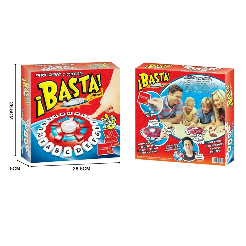 Игра Basta Think Word быстрая упаковка семейная настольная игра с лентами для взрослых
