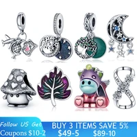 fits original pandora bracelet hot sale 925 sterling silver character animal pet styling charms bead woman fashion fine gift