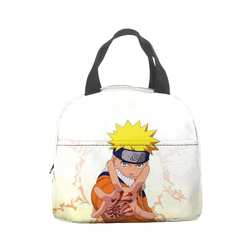 

Naruto Student with Rice Insulation Bag 3D Printing Large-capacity Portable Lunch Insulation Bag Bento Bag Outdoor Bag