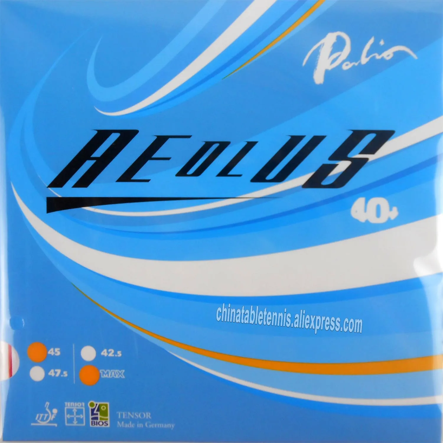

Резинка для настольного тенниса Palio Aeolus Pips-in с губкой