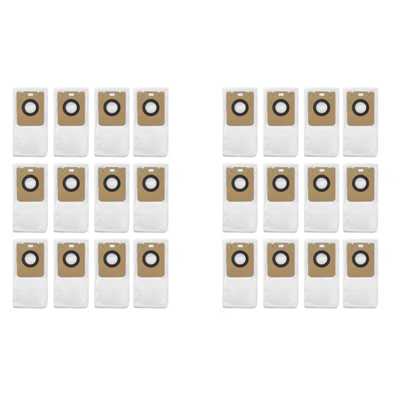 

24Pcs Dust Bags For Xiaomi Dreame Bot D10 Plus RLS3D Vacuum Cleaner Spare Parts Accessories