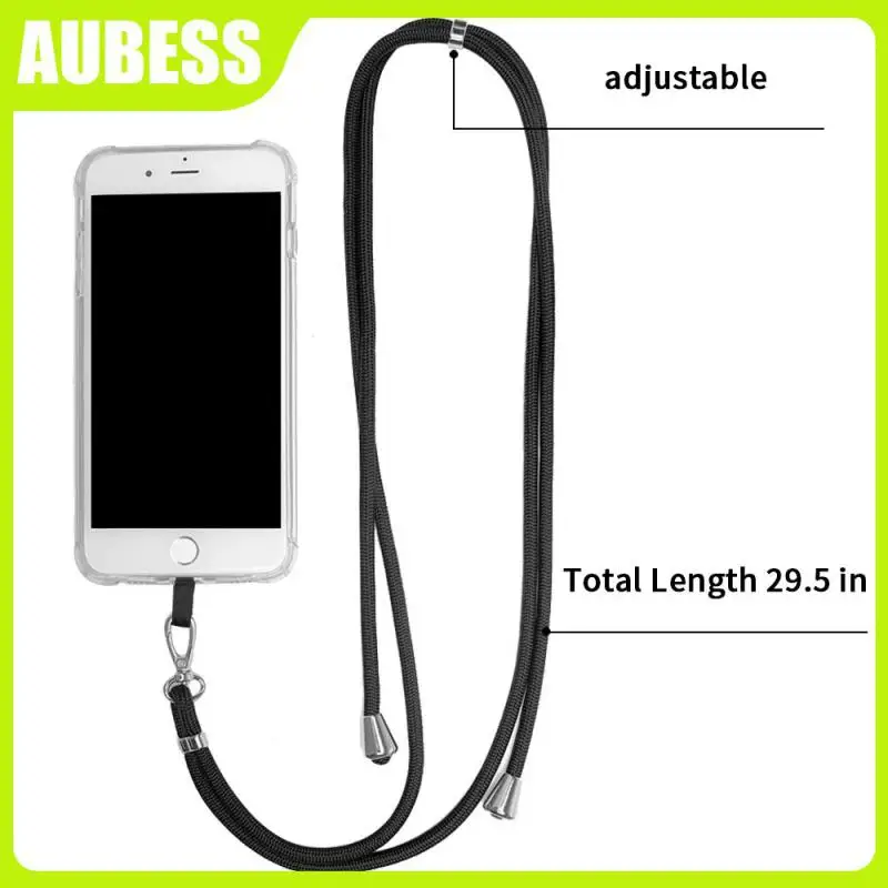 

Phone Lanyar Neck Safety Lanyar Detachable Adjustable For All Phones And Case Combination Phone Safety Tether