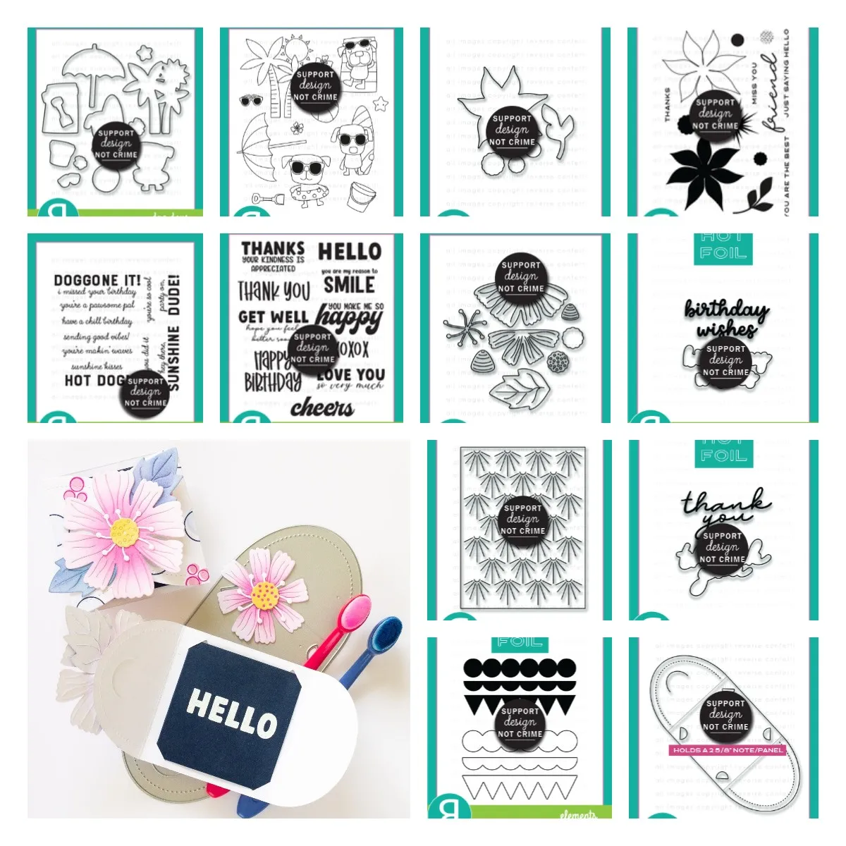 

New Metal Cutting Dies Stamps For Scrapbooking Paper Craft Handmade Card Album Punch Art Cutter 2022 New Confetti Flower